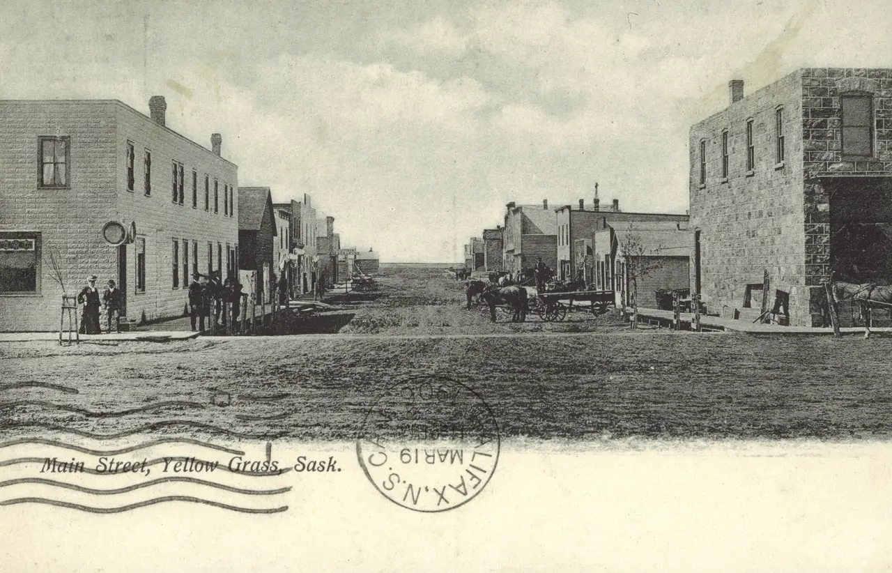 Main Street, Yellow Grass, about 1906